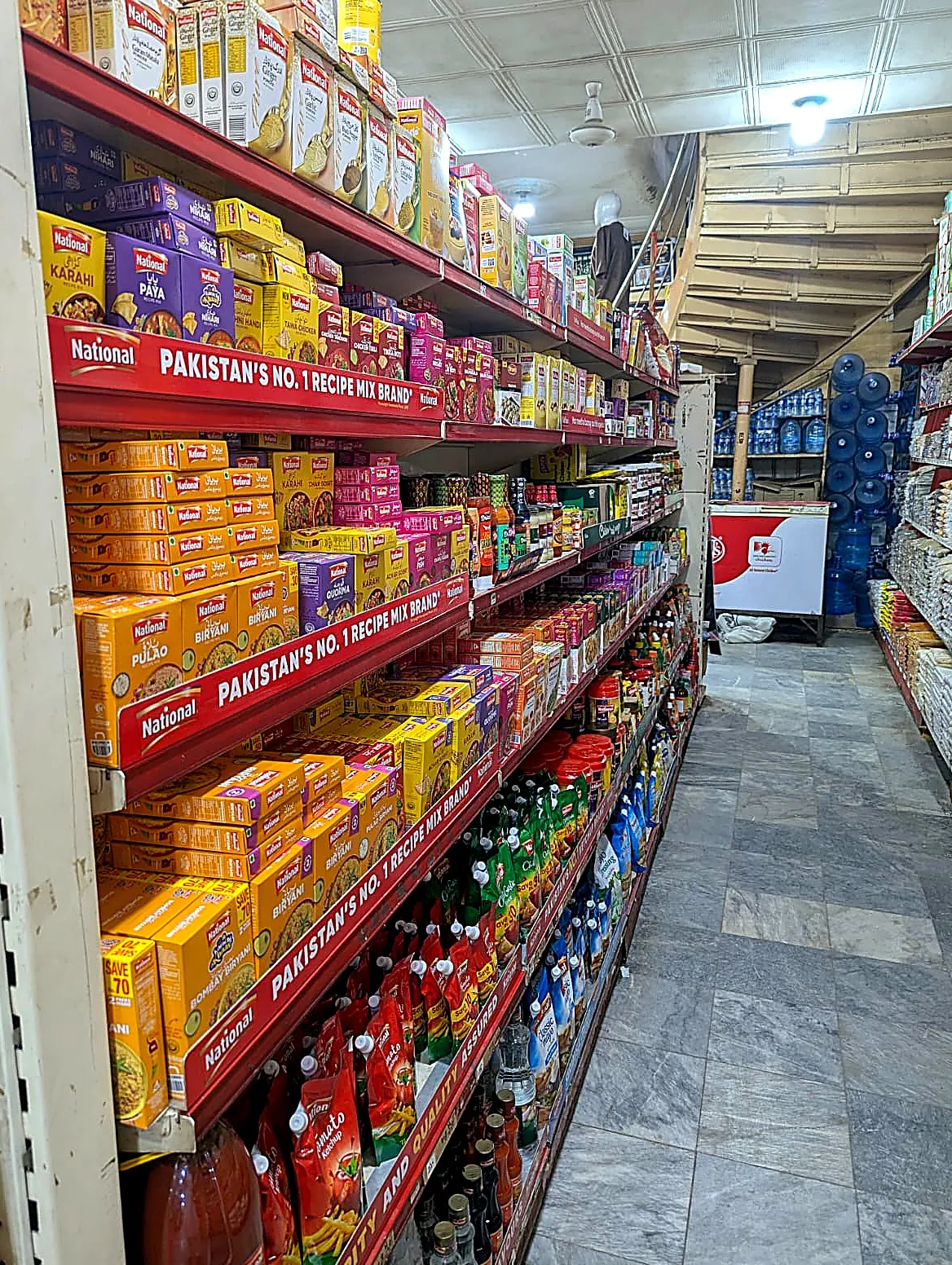 Food & Spices Section — Grocery at Unity Store Kot Addu