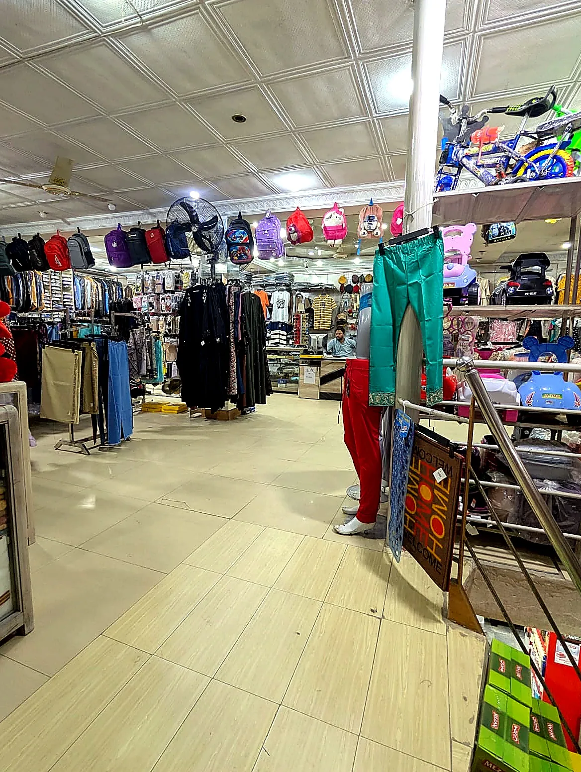 Garments Entry — Garments at Unity Store Kot Addu